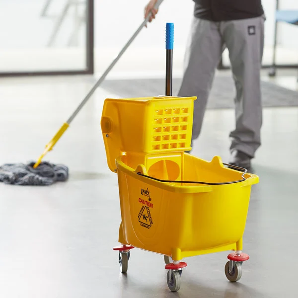 What Cleaning Supplies Do I Need To Clean My House: Mop and bucket