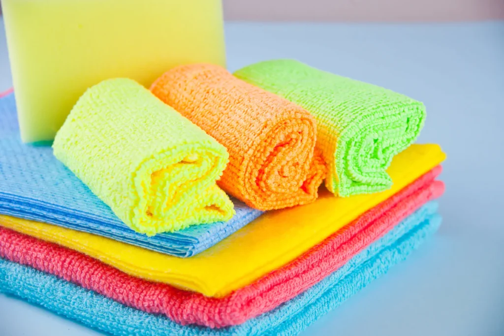 Microfiber Marvels best rags for house cleaning,