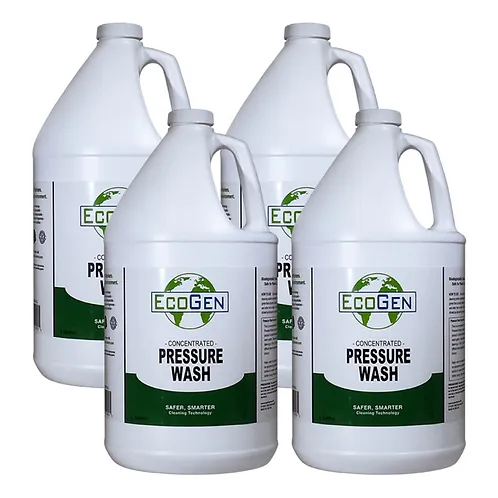 Eco-friendly cleaning solutions for pressure washing