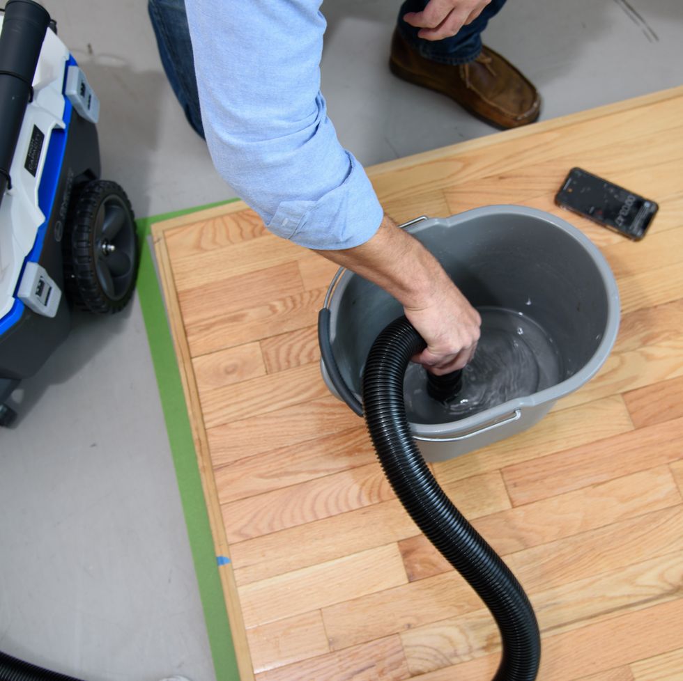 The size of the shop vac’s tank  of Shop Vac for House Cleaning