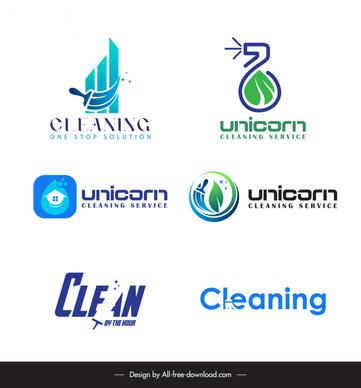 Business Name and Logo of a House Cleaning Business Card