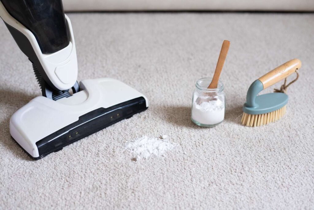 baking soda for cleaning carpet