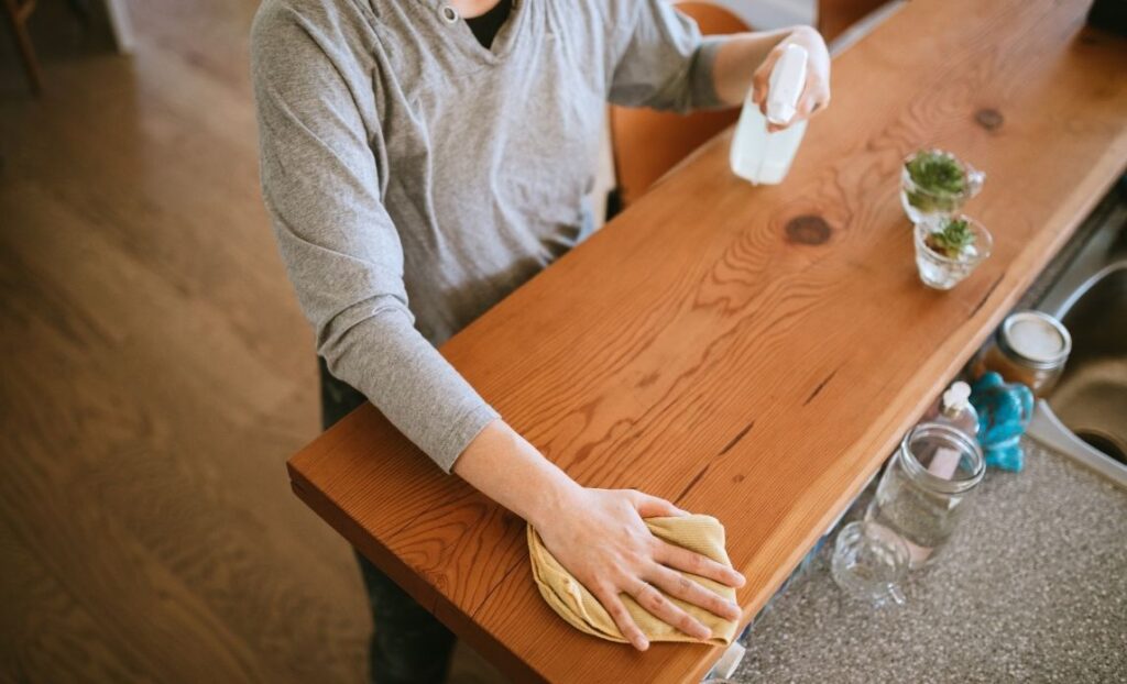 Cleaning skunk smell from house Use of hydrogen peroxide mixture to clean   furniture