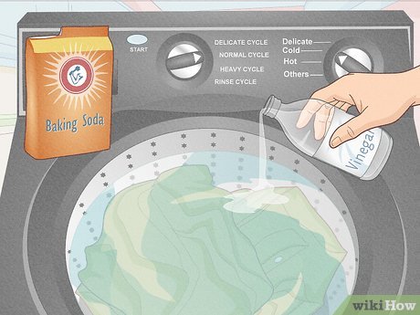 boost the cleaning power of the washing machine are to add baking soda