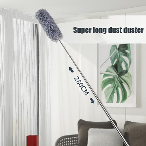 Dust and Cobweb Removal from Curtains